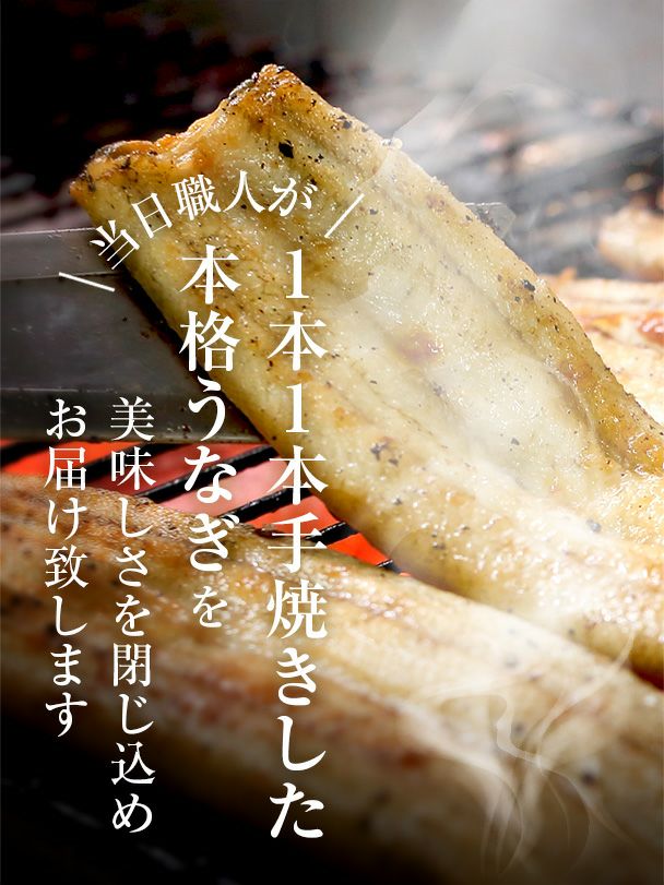 焼きたて本格白焼セット