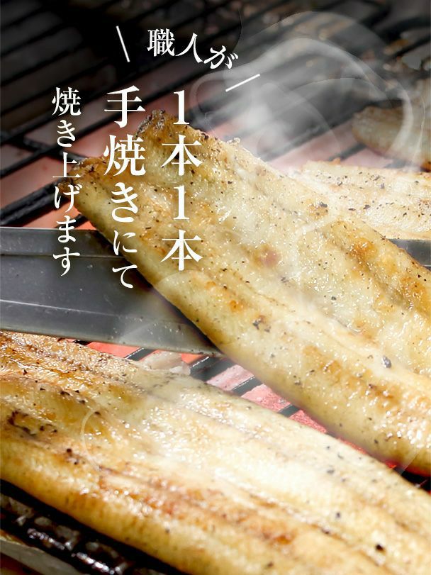 【早割】白焼セット（たれ付き）　中・2本