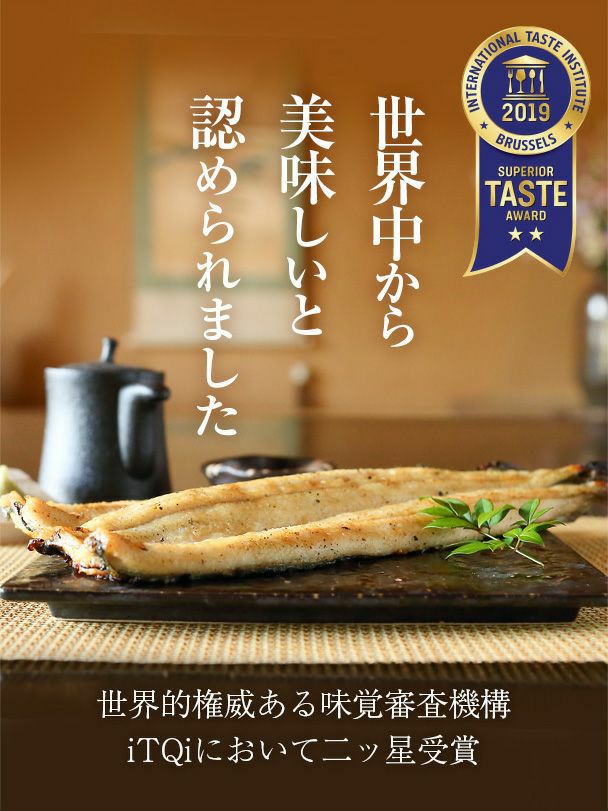 【早割】白焼セット（たれ付き）　中・2本